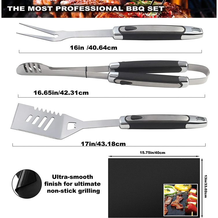 YardStash Dishwasher Safe Grilling Tool Set Wayfair Canada